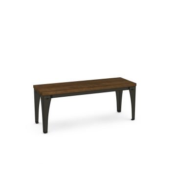 Upright Small Wood Bench