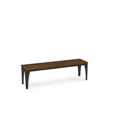 Upright Long  Wood Bench